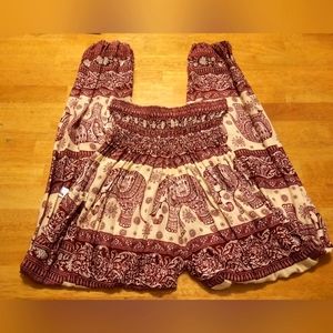 "Save the Elephants" Breezy Joggers